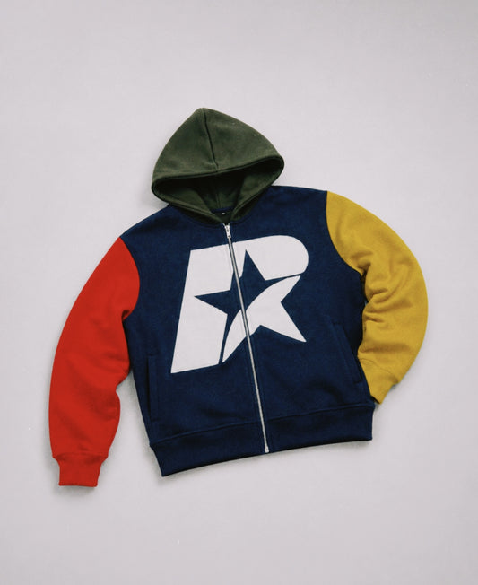 Revamp Gallery Multi-Color Cotton Zip-Up