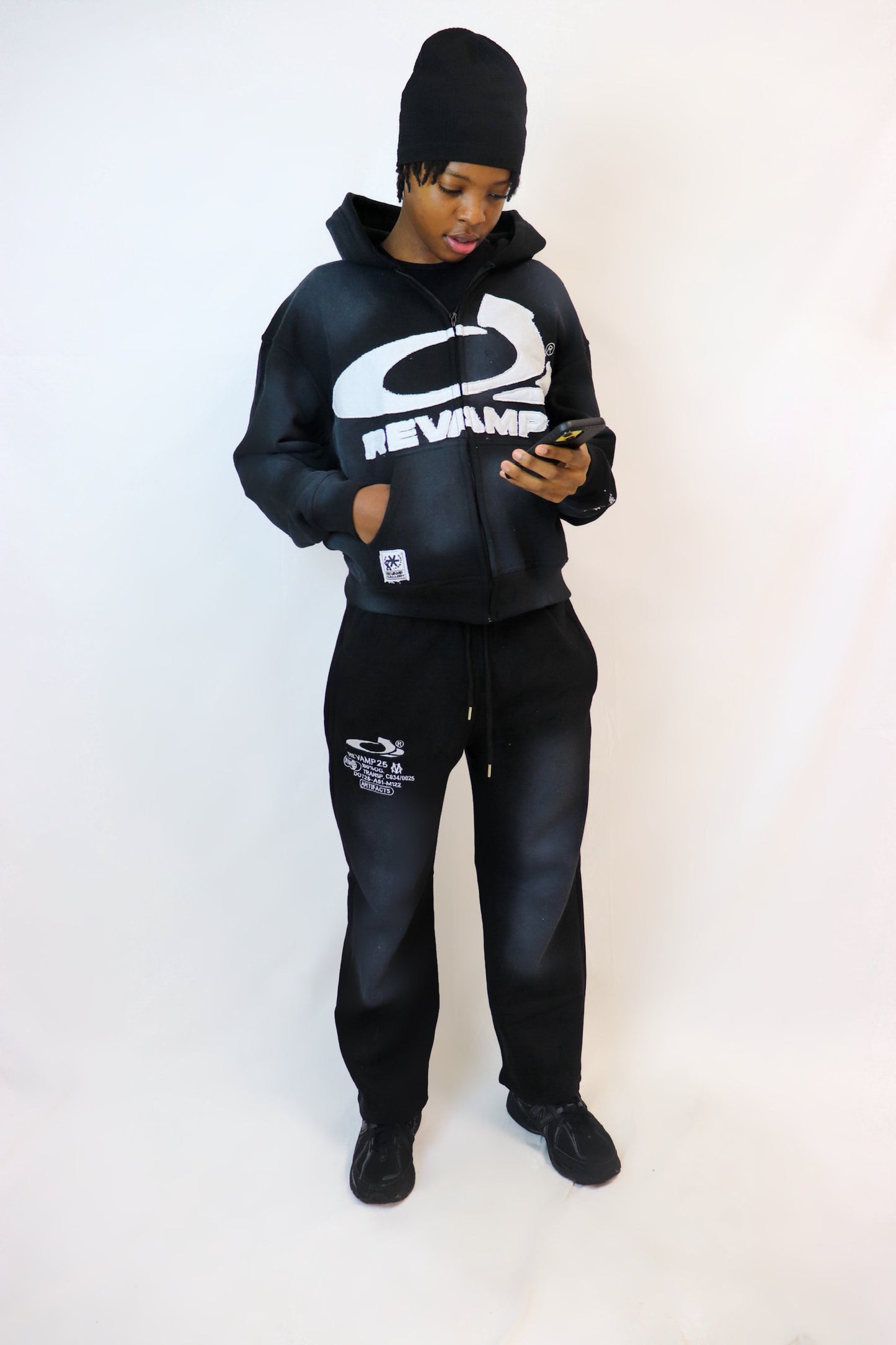 “Shadow Concrete” R1 Tracksuit